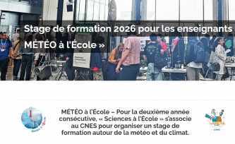 Séminaire CNES-Météo à l’école 2026